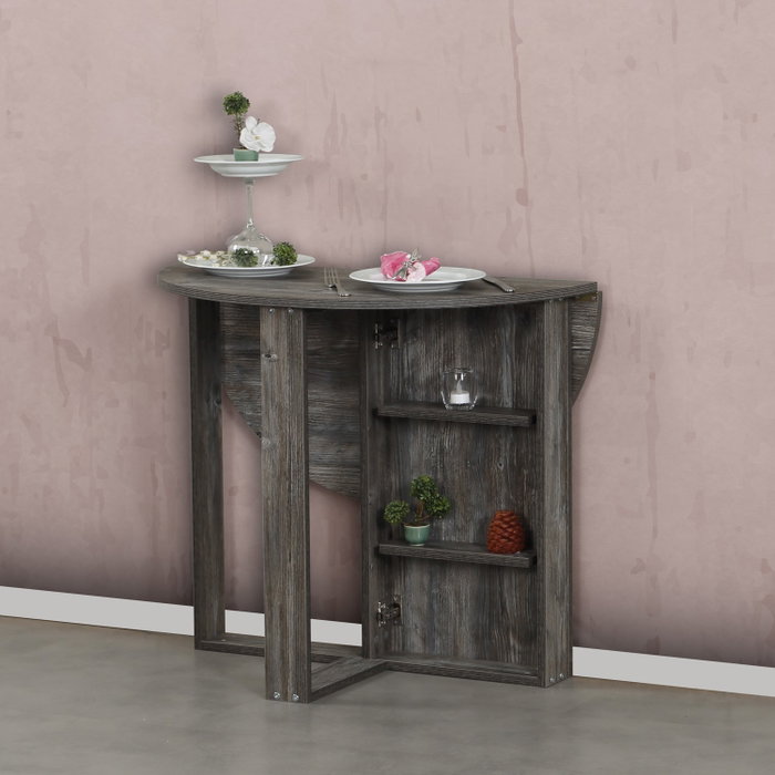 Hanah Home Mesa Plegable Extensible Pino Jackson